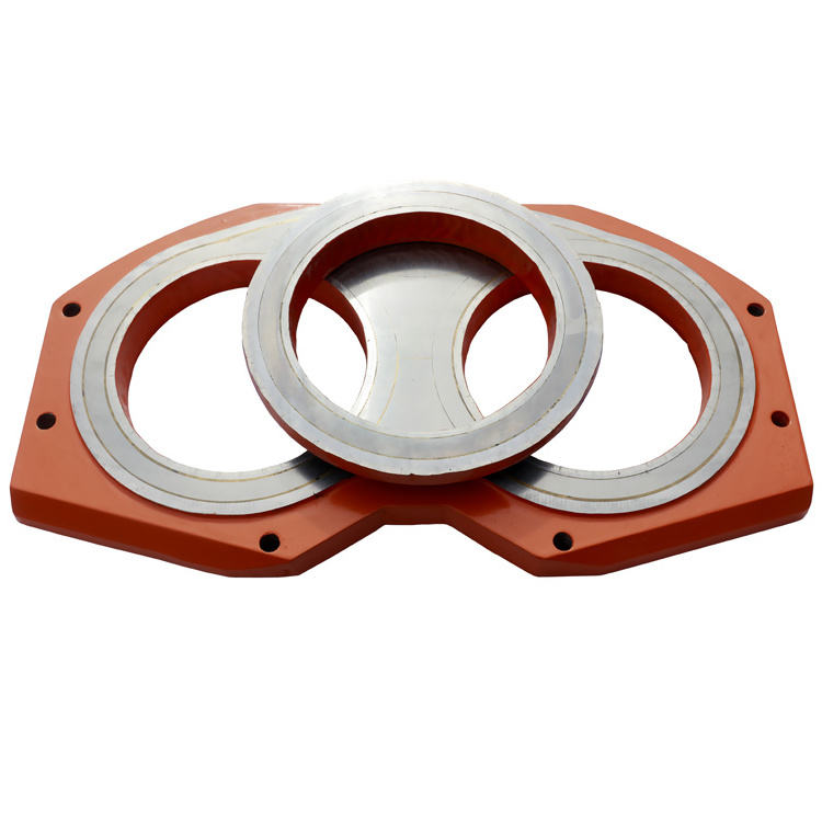 DN180 Putzmeister Concrete Pump Parts in Construction Machinery Parts Wear Plate and Cutting Ring