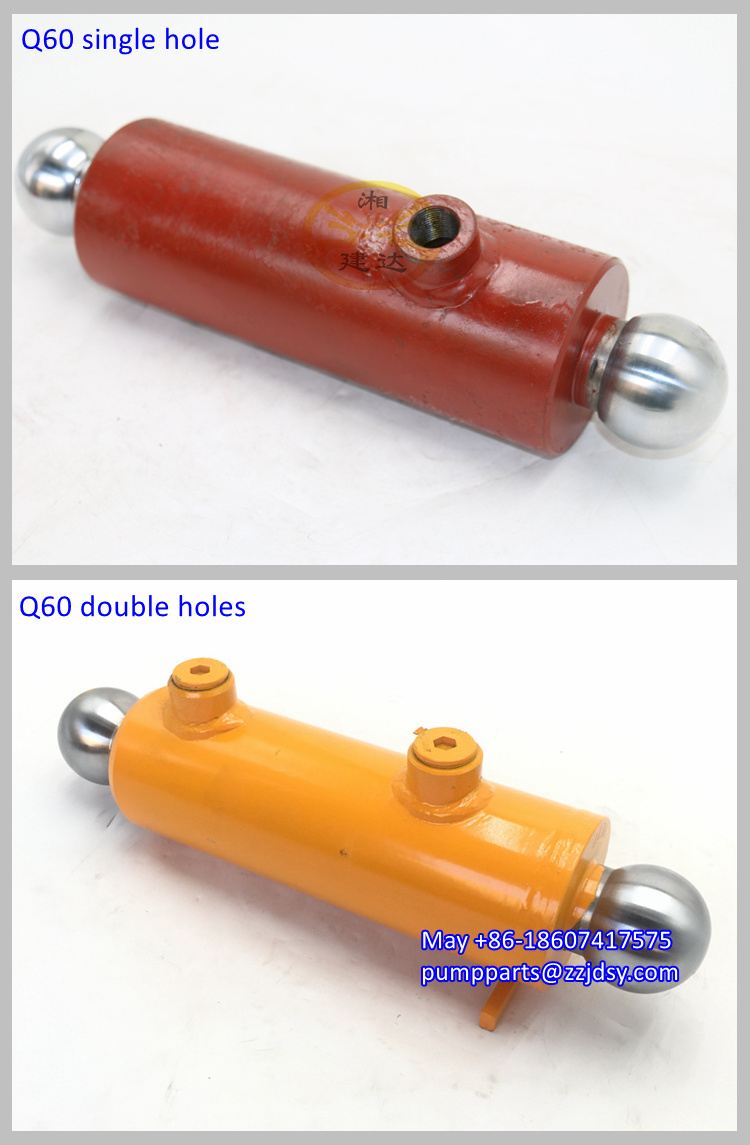 Plunger Cylinder/Swing Cylinder Q80 for Zoomlion Stationary Concrete Pumps HBT Trailer Pumps