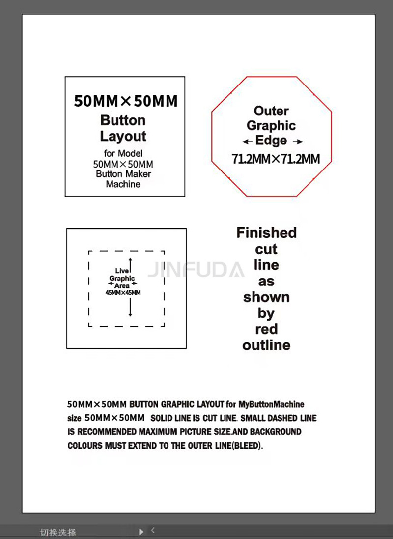 Pneumatic Electric Hot Sales 50*50mm Fridge Magnet Making Machine