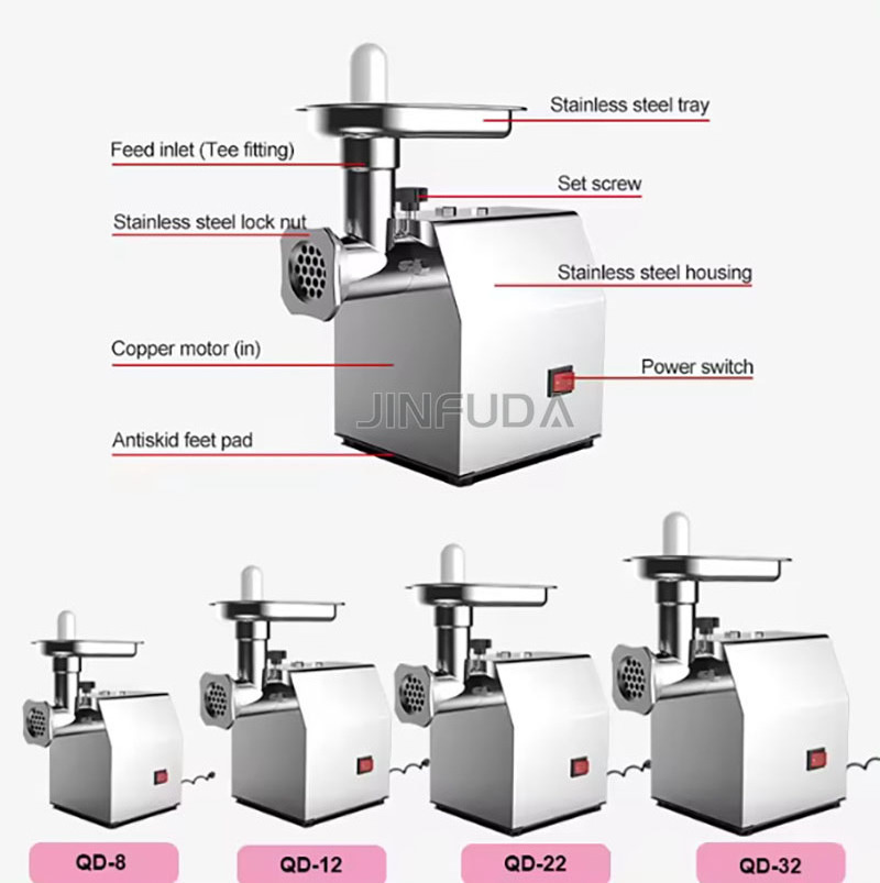 Electric meat mincer commercial/ meat grinder / food processors