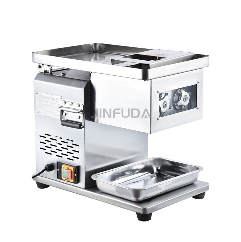 Commercial Countertop Multi Function Meat Thin Slicer Sliced Dicing Cutting Machine For Fresh Meat