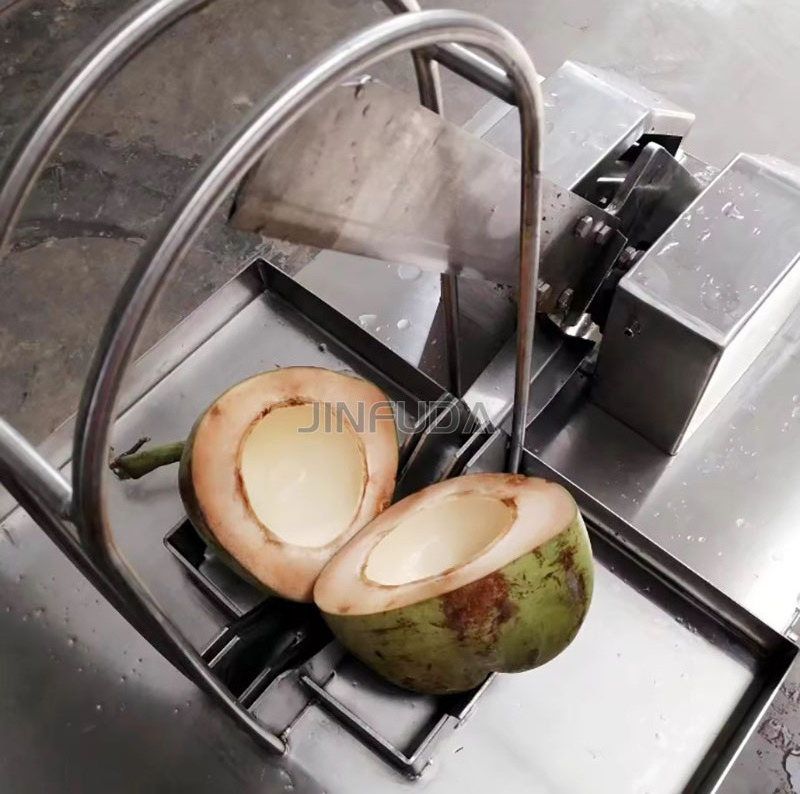 Coconut Sheller / Coconut Cutting Shell Machine / Thailand Coconut Shell Removing Machine