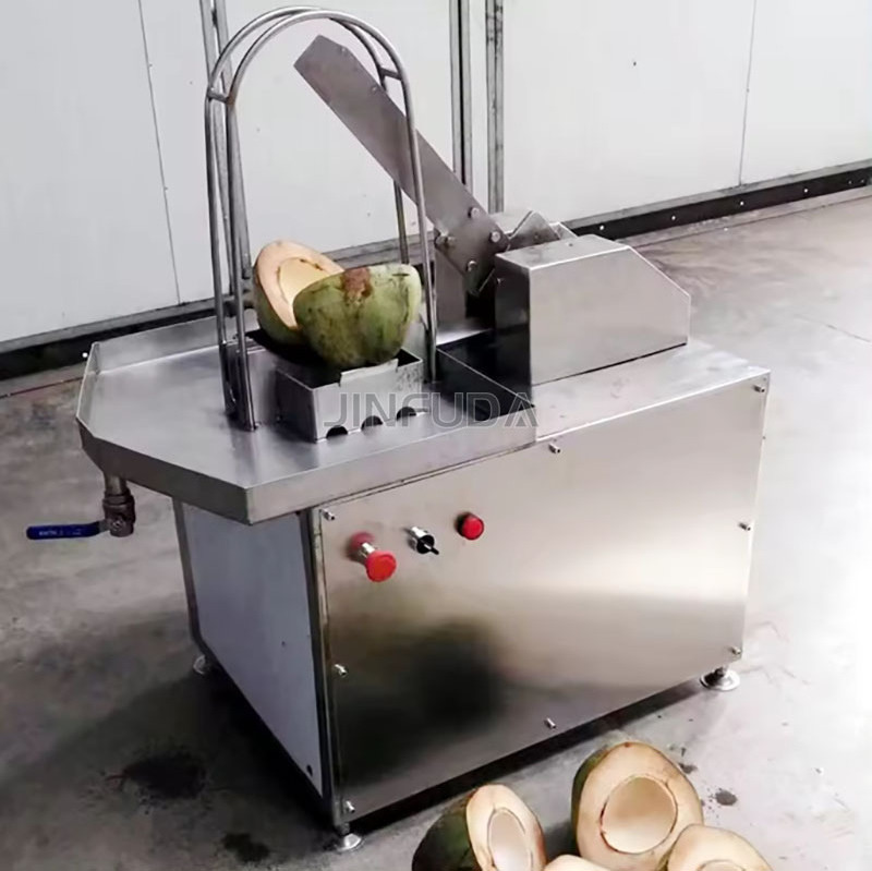 Coconut Sheller / Coconut Cutting Shell Machine / Thailand Coconut Shell Removing Machine