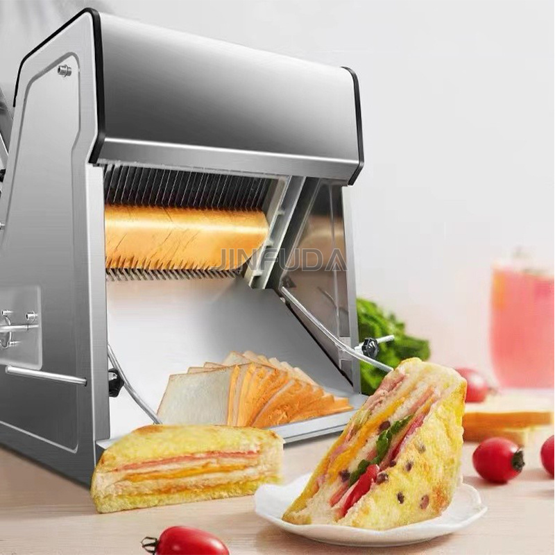 Super slicer Bread Slicing Universal Bagel Cutter Stainless Steel Bagel Guillotine Slicer