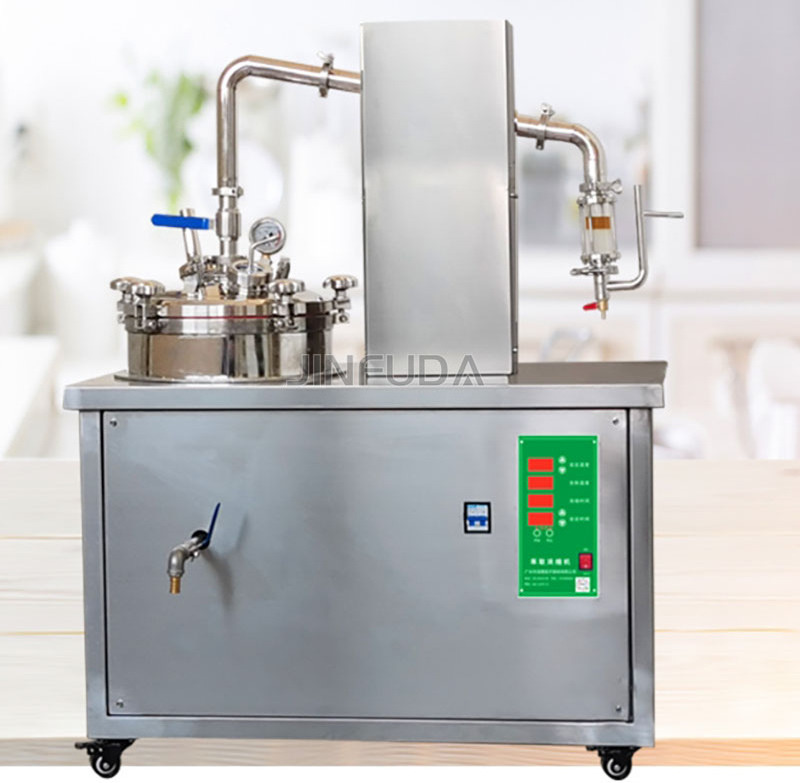 Vacuum Herb Flower Herbal Plant Animal Bone Essential Oil Ultrasonic Heating Extraction Concentration Equipment Machine