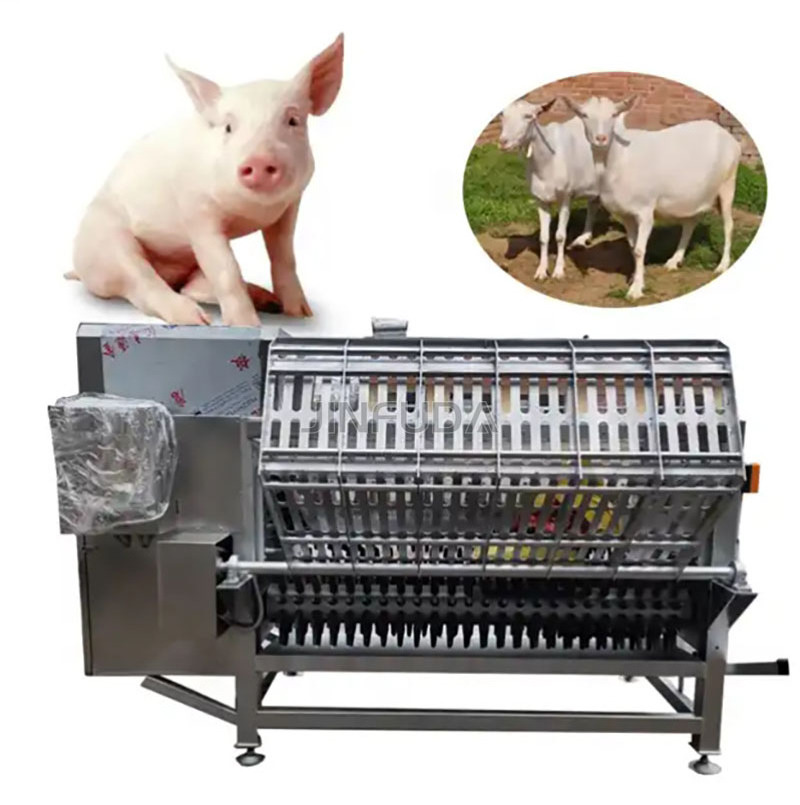 Hot selling pig and sheep slaughtering equipment pig lamb goat depilator