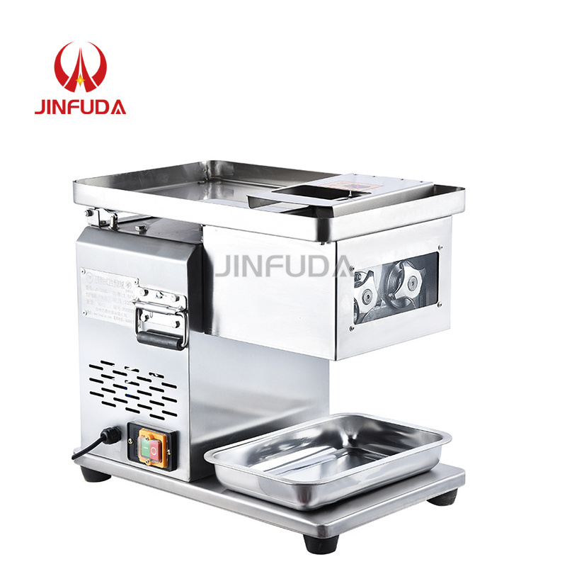 Commercial Countertop Multi Function Meat Thin Slicer Sliced Dicing Cutting Machine For Fresh Meat