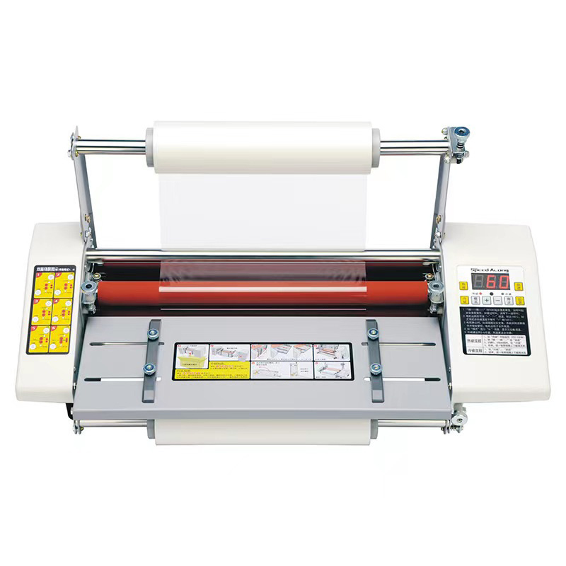 9350T double sides adjustable speed Automatic A3 hot cold lamination laminator machine A3 laminating machine