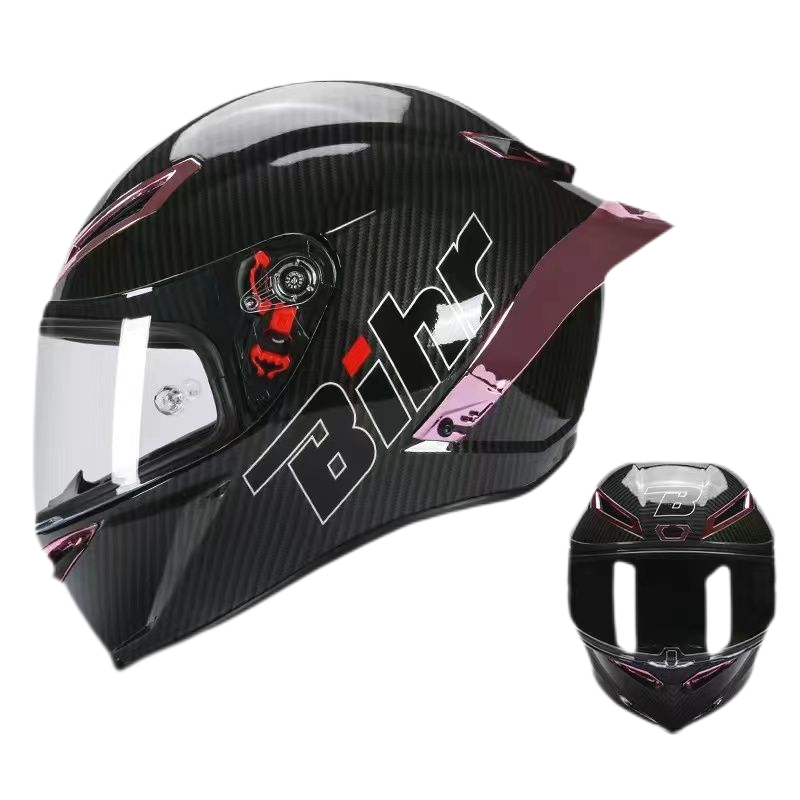 Bill helmet K6 large tail bright carbon pattern men and women knight safety motorcycle motorcycle full helmet variety