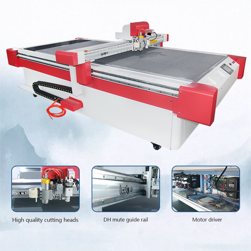 Automotive Yard Sign Name Card Advertising Sign Pvc Cutting Machine Plotter Flatbed Cutter