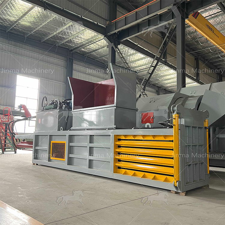 plastic waste baler machine scrap tire baler machinery baler recycling machine