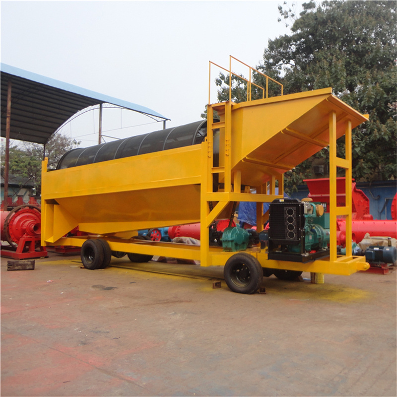 Mining Rotary Gold Gravel Trommel Drum Screen for Sandstone Mineral Equipment