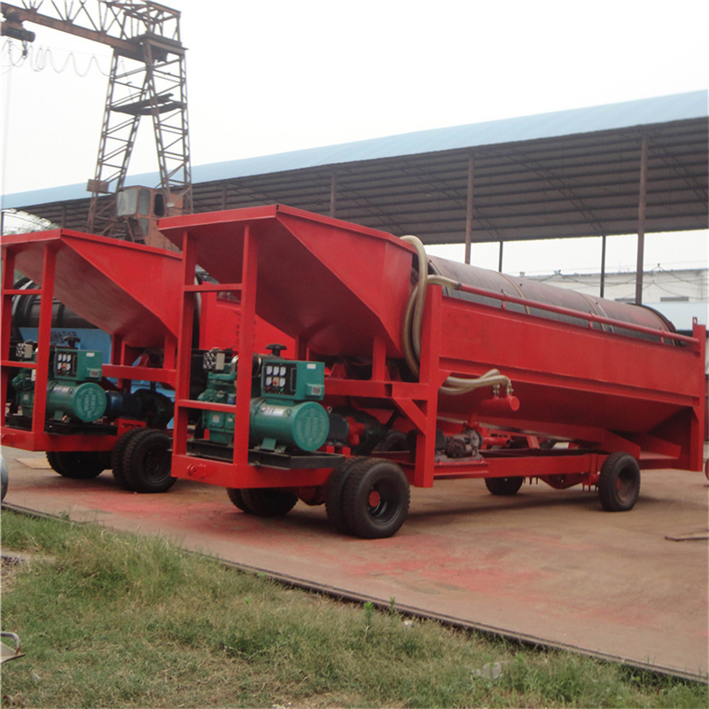 Mining Rotary Gold Gravel Trommel Drum Screen for Sandstone Mineral Equipment