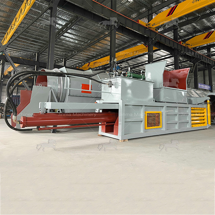 plastic waste baler machine scrap tire baler machinery baler recycling machine