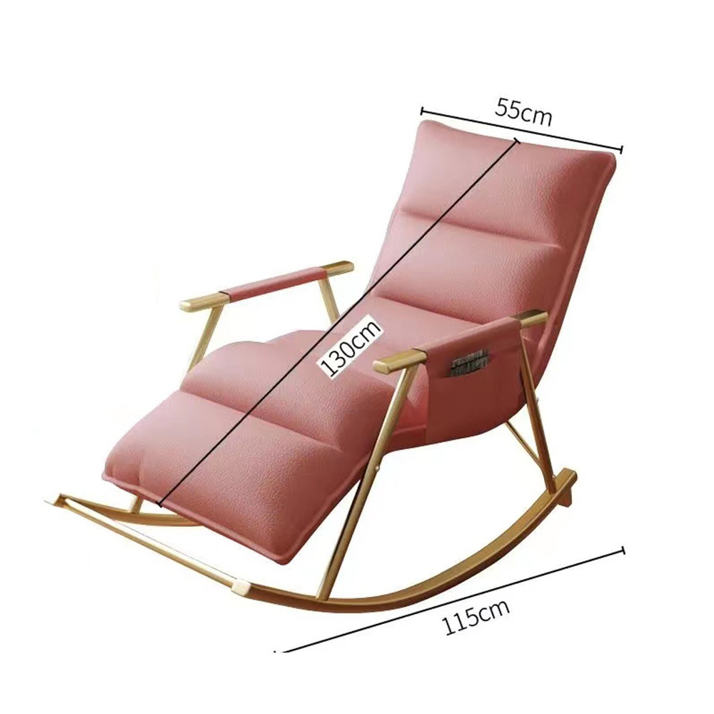 Living Room Light Luxury Rocking Chair Recliner Sofa Modern Balcony Home Leisure Adult Can Lie Can Sleep Lazy Boy Home Furniture