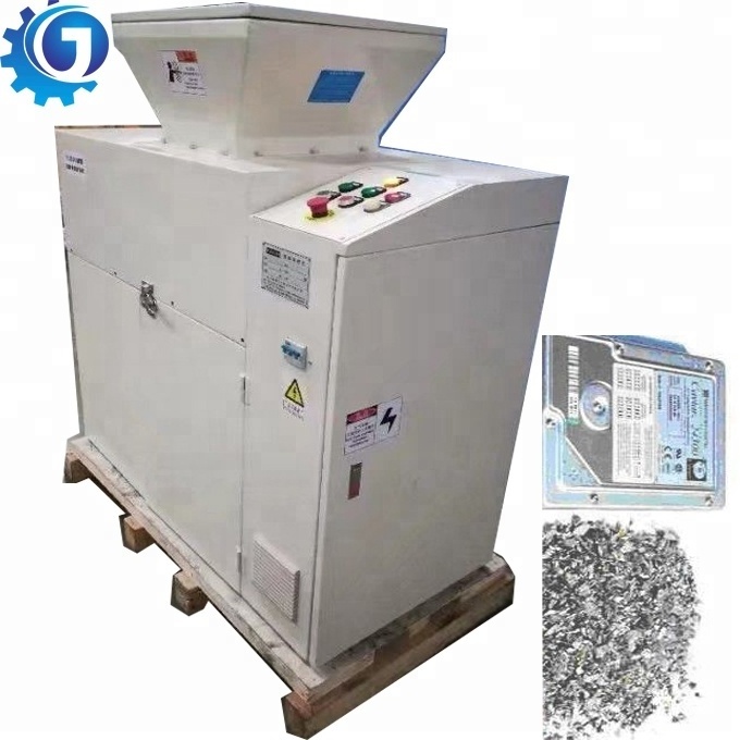 Double shaft hard disk shredder CD-ROM U disk card type paper crusher