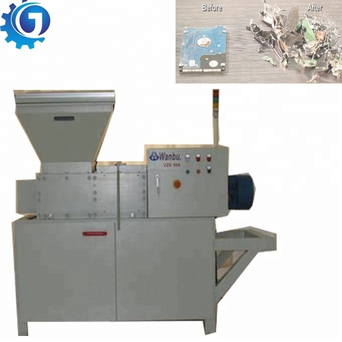 IC Chip CD Shredder Crushing Machine external portable