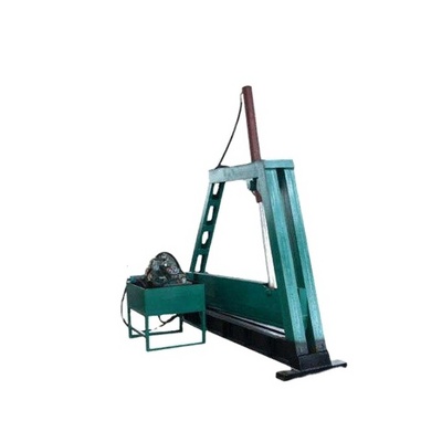 Vertical wood log tree splitting machine wood log splitter machine saw tree wood firewood cutting processor machine