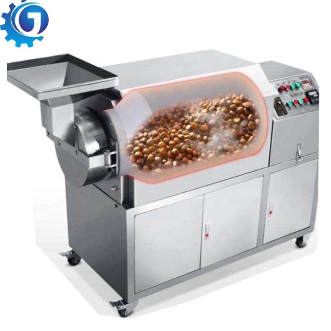 Widely Used hazelnut roasting machine nuts roaster machine