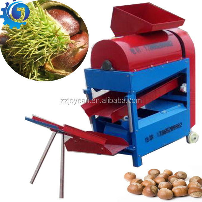 Automatic Chestnut thorn processing machine for peeling Chestnut Sheller