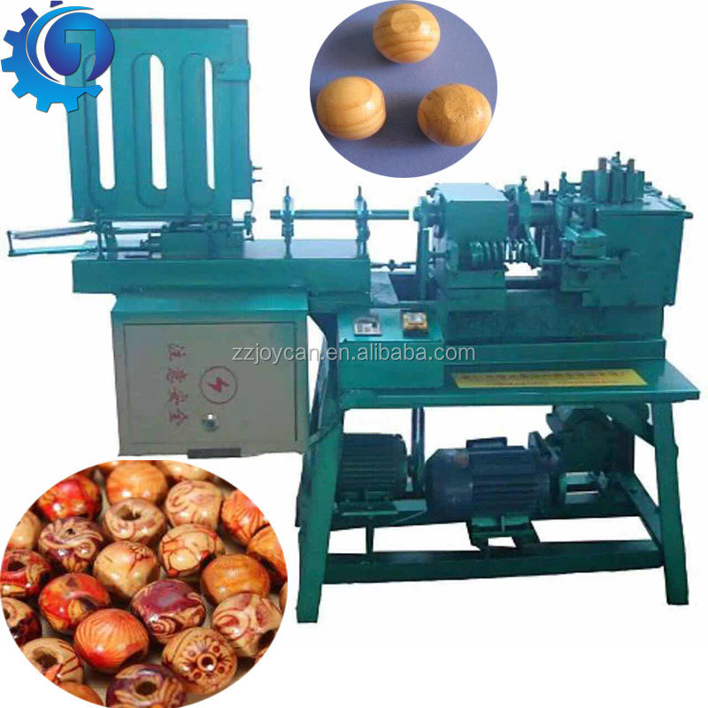 wood bead machine wooden beads maker machine with Different shapes