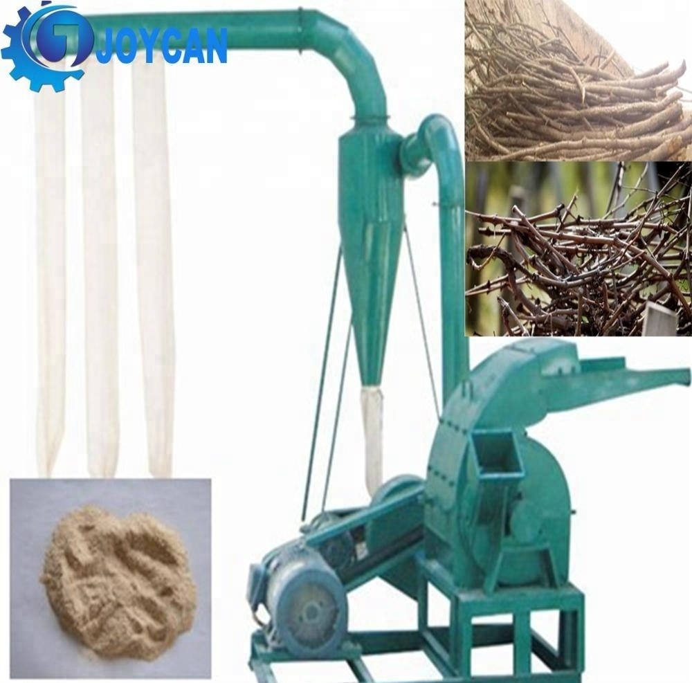 Good quality wood sawdust chips tree branch crusher machine wood powder grinding machine