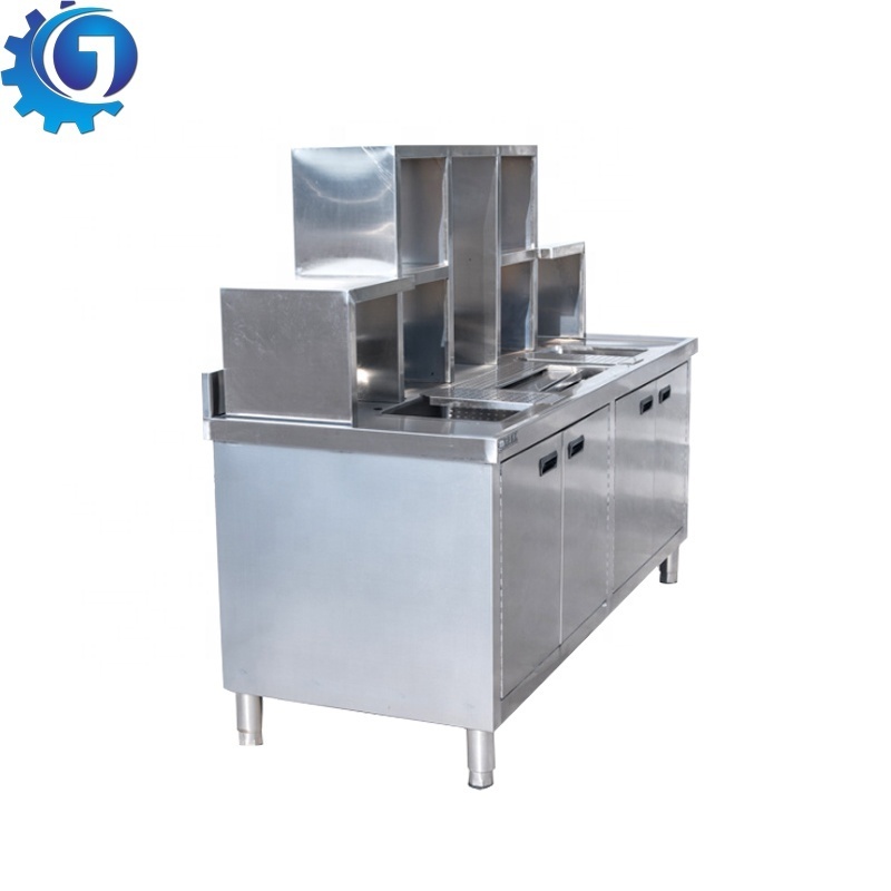 Good Quality Milk Tea Shop Counter Design Equipment Bubble Tea Counter for Sale