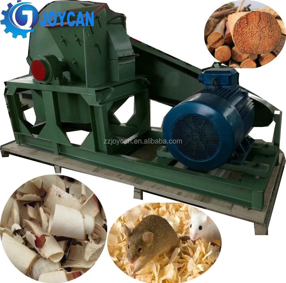 wood shaving machine for chicken horse bedding wood log shaver machine for sale