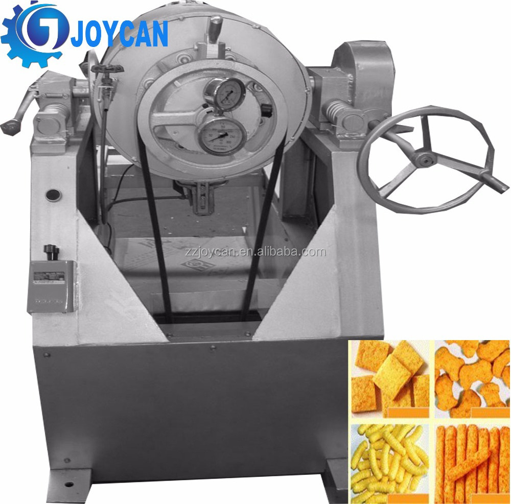 puffed snack food machine fried bugle snack food machine Corn Roasting Machine