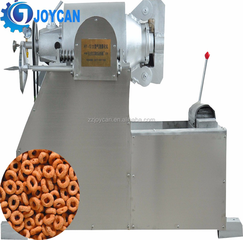 puffed snack food machine fried bugle snack food machine Corn Roasting Machine