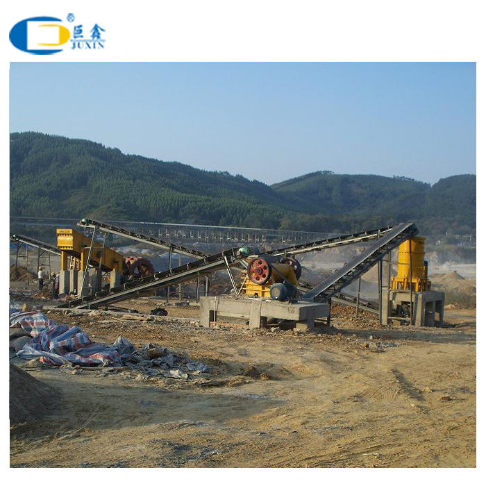 50t/h Small granite stone crushing production line/ sand making plant