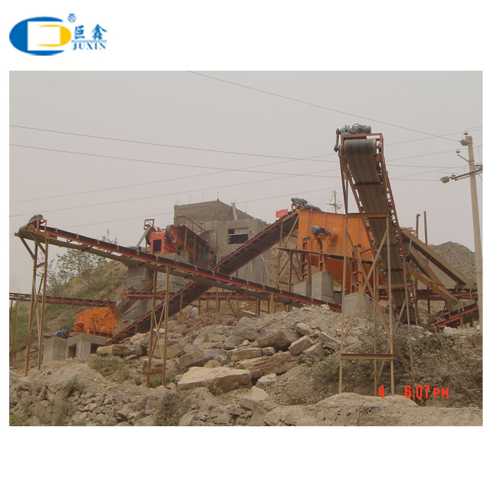 50t/h Small granite stone crushing production line/ sand making plant