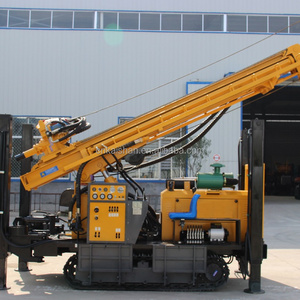 portable drilling rig water well machine China Hydraulic Mine Rotary Oilfield Diamond Core Piling Rig Air Compressor