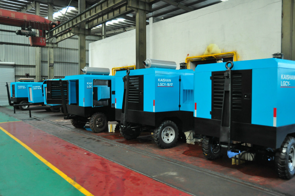 KAISHAN LGCY-22/13 Diesel Engine Driven Screw Air Compressor For Drilling Rig Machine