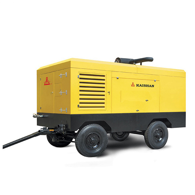 Kaishan brand 33m3/min 25Bar LGCY33-25 diesel portable screw air compressor mine air compressor