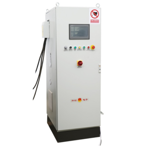 Induction heating power supply for single crystal growth furnace