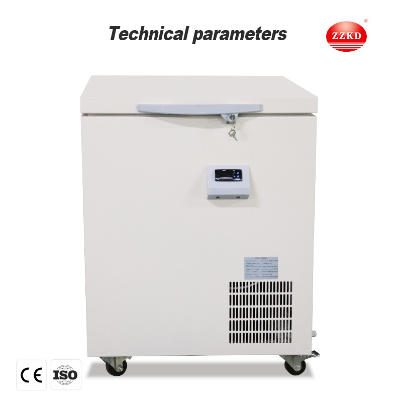 - 86 degree ultra low temperature horizontal freezer mini/low temperature refrigerator