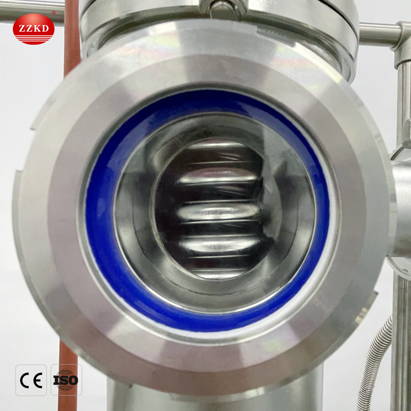 Essential Oil Extraction Equipment Stainless Steel Molecular Distillation