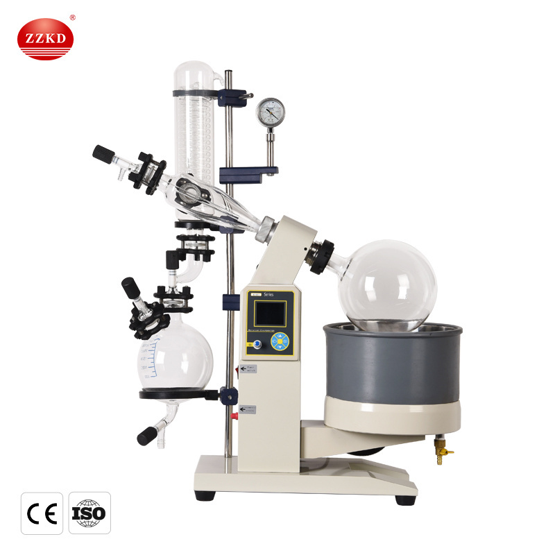 Lab Compact 5L Syrup Falling Film Vacuum Rotary Evaporator Price