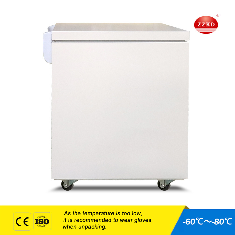 - 86 degree ultra low temperature horizontal freezer mini/low temperature refrigerator