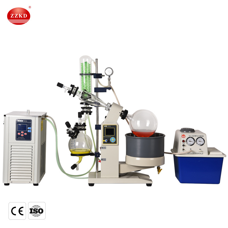 Lab Compact 5L Syrup Falling Film Vacuum Rotary Evaporator Price