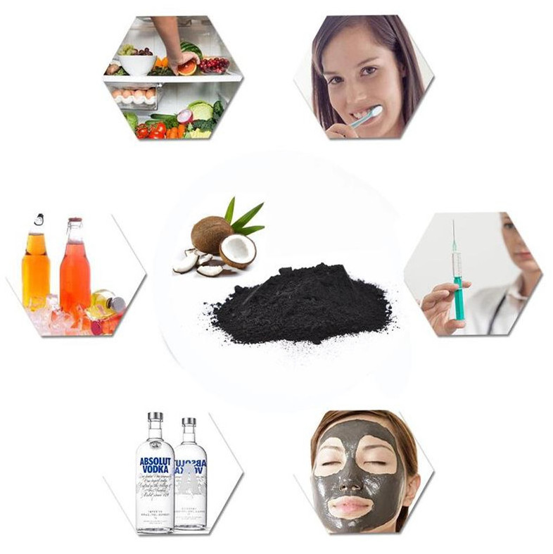 Carbon Powder Coconut For Customized Teeth Whitening Food Grade Activated Charcoal Powder