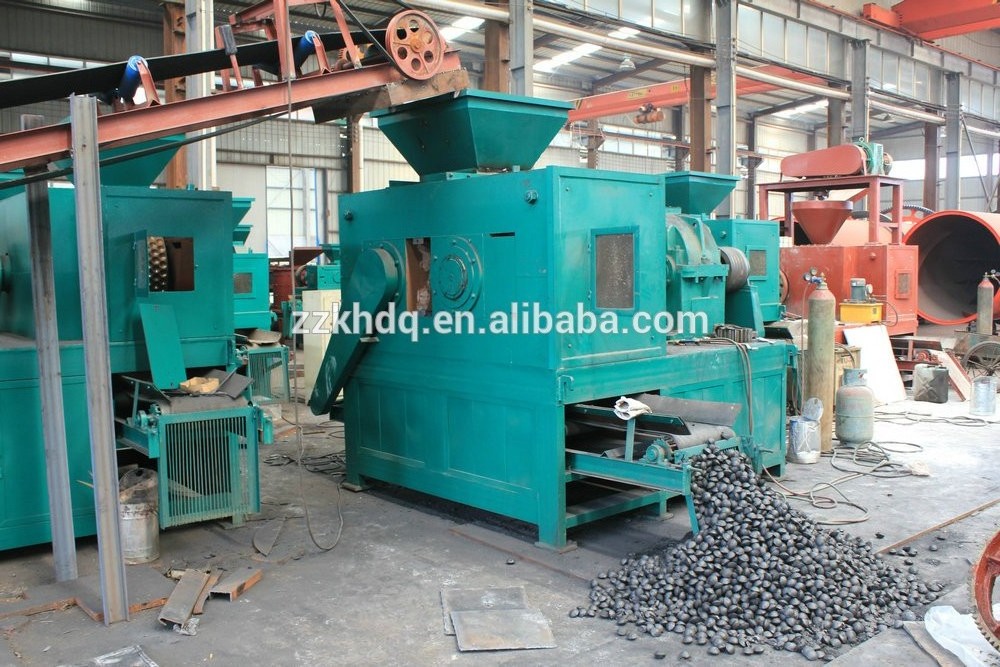 8 ton per hour silicon carbide briquetting machine/metal chips ball press machine/iron powder briquette making machine