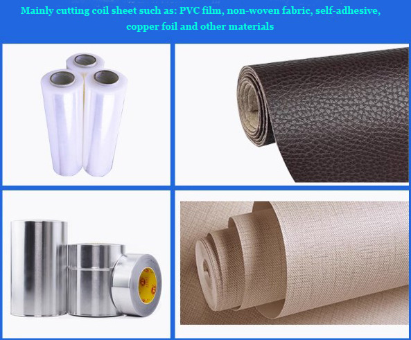 Computer sticker fabric kraft eva foam pvc roll cutting machine plastic film a4 paper roll to sheet cutter