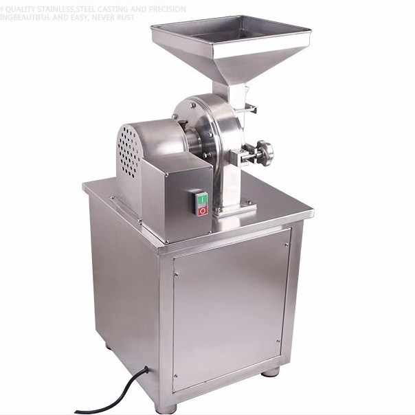 stainless steel dry tea crushing machine commercial coffee grinder corn rice spice fine grinder machine