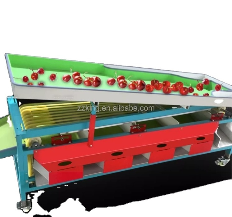 Best selling farm supermarket equipment sorter grader classify machine for jujube dates dry red date cherry tomatoes