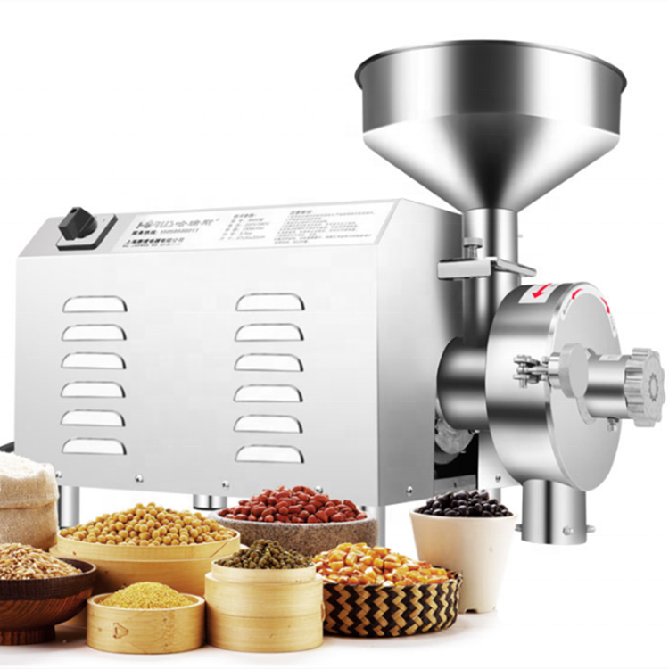 Stainless steel  grain mill machine/ Multifunctional  powder grinding machines/Food grinder machine