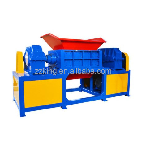 Single shaft shredder for Waste carpet fabric textile cotton wool clothing leather fiber fibre linen wool for alternative fuels