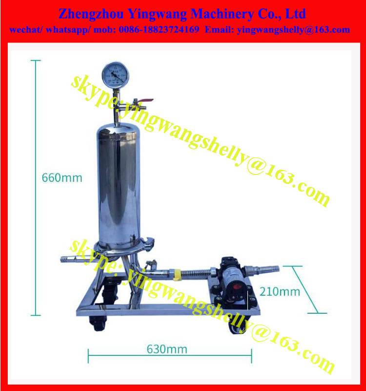 White liquor Beer fruit juice home diatomite filter Machine