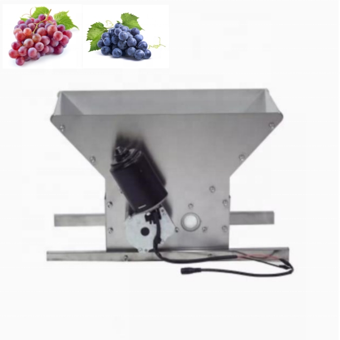 Small electric grape crusher destemmer grape crusher